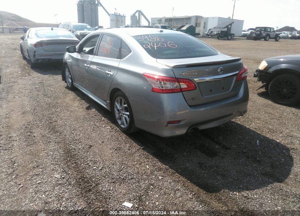 2013 NISSAN SENTRA SR VIN: 3N1AB7AP1DL762798