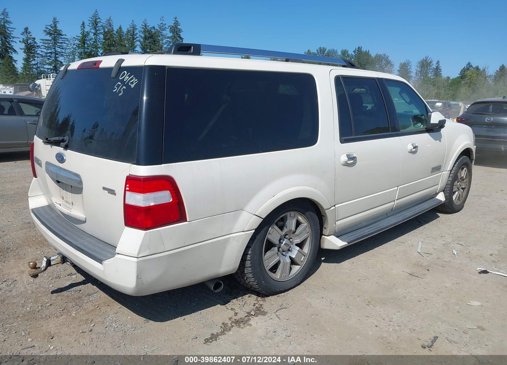2007 FORD EXPEDITION EL LIMITED VIN: 1FMFK20527LA53105