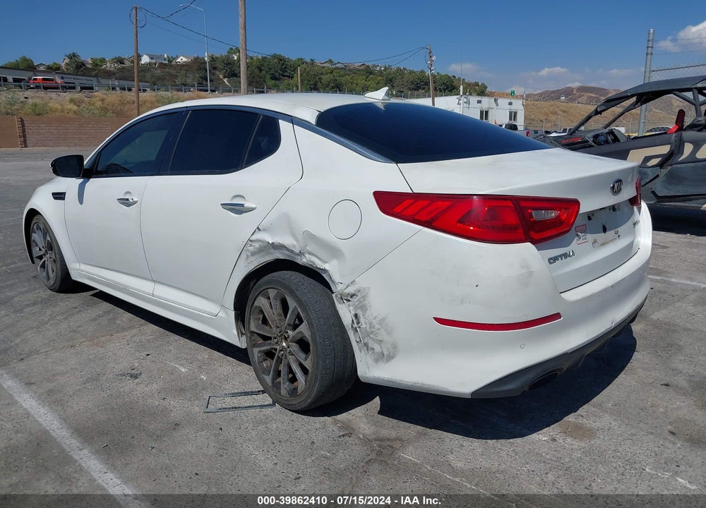 2015 KIA OPTIMA SX VIN: 5XXGR4A75FG391399