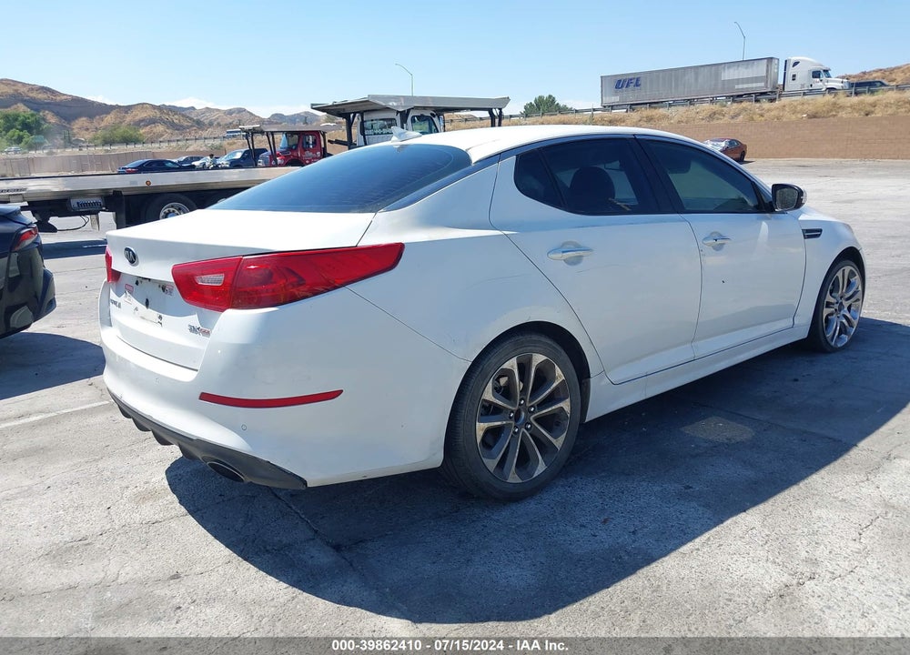 2015 KIA OPTIMA SX VIN: 5XXGR4A75FG391399