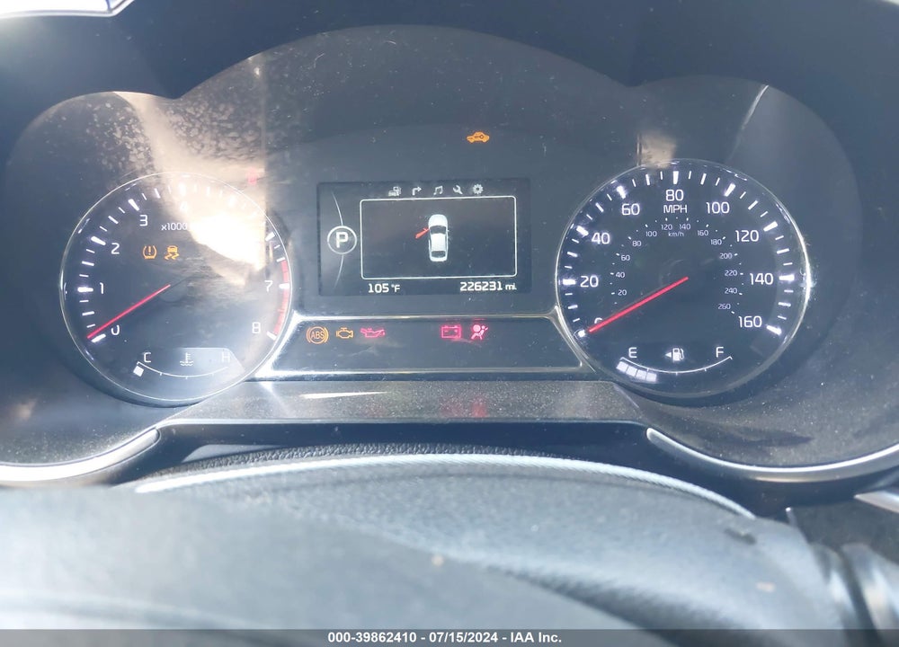 2015 KIA OPTIMA SX VIN: 5XXGR4A75FG391399