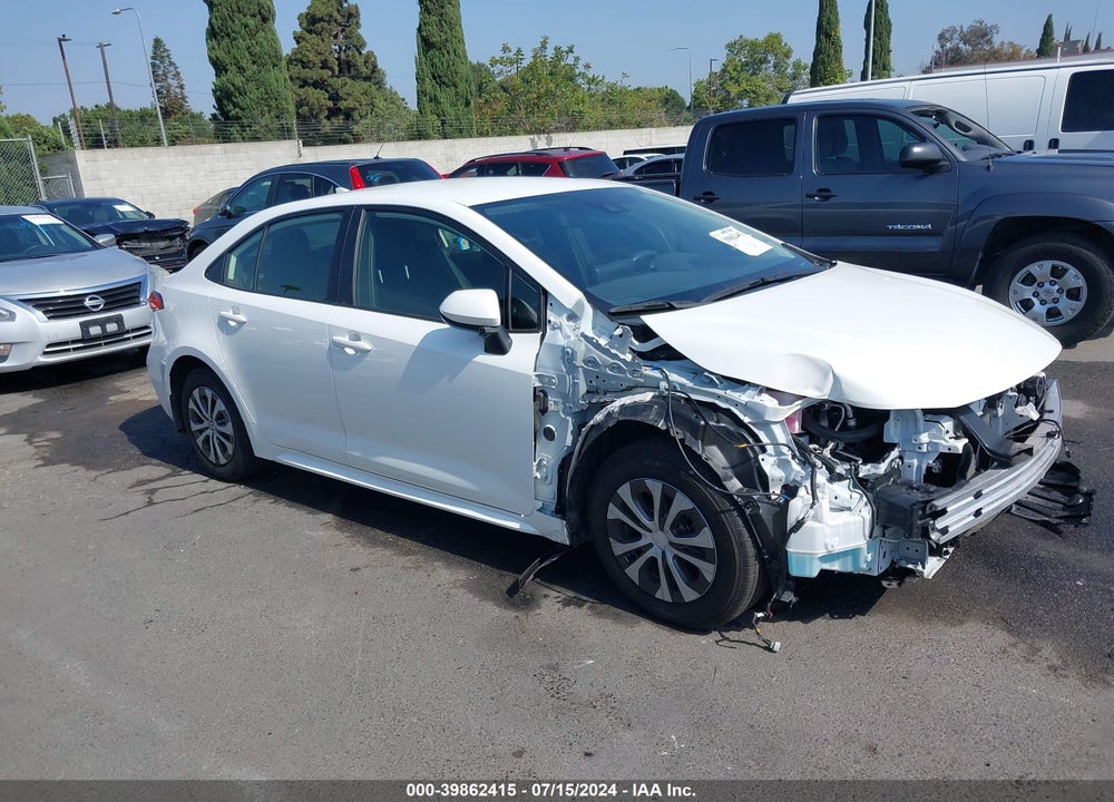2022 TOYOTA COROLLA HYBRID LE VIN: JTDEAMDE8N3011415