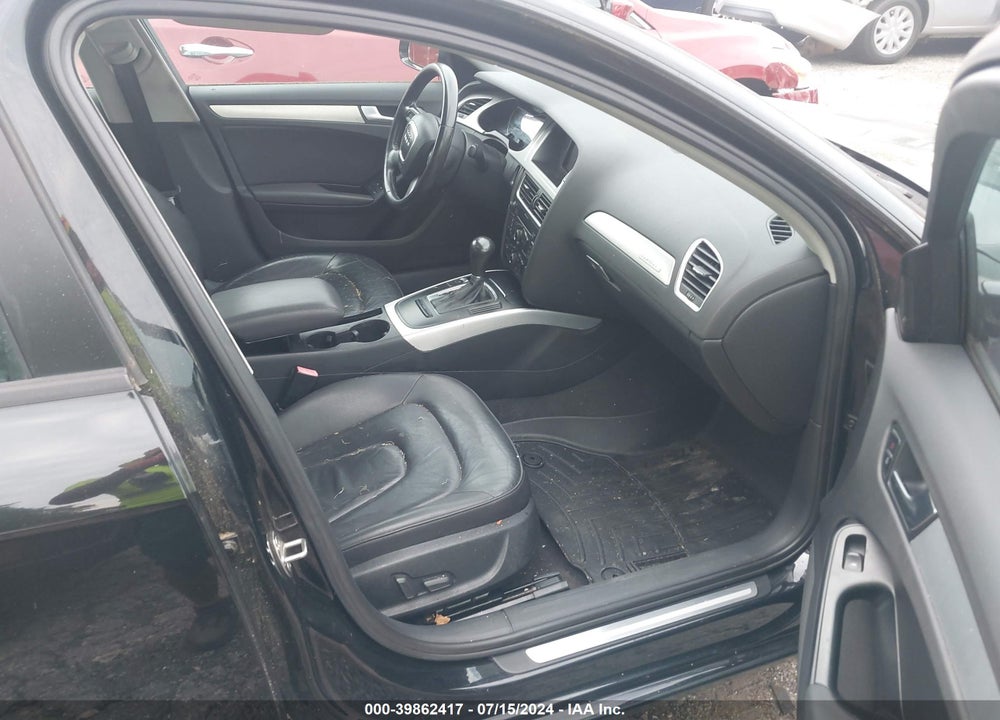 2009 AUDI A4 2.0T PREMIUM VIN: WAULF78K19N052681