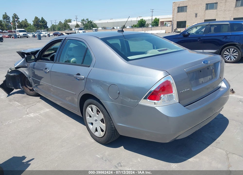 2007 FORD FUSION S VIN: 3FAHP06Z07R262203
