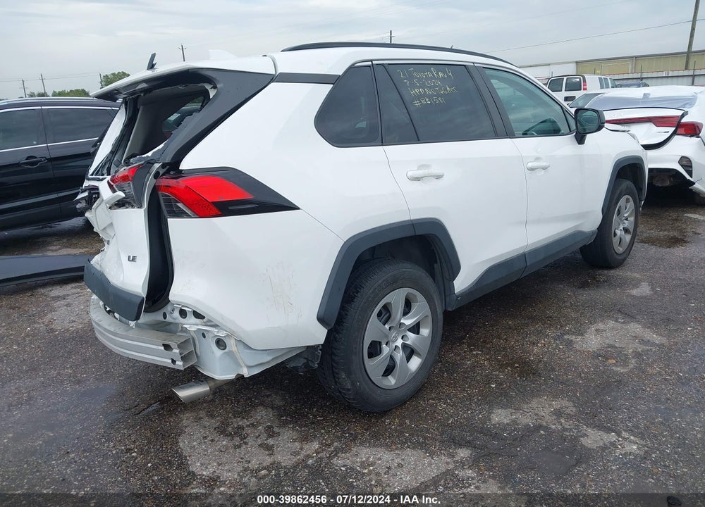 2021 TOYOTA RAV4 LE VIN: 2T3H1RFV4MC152650