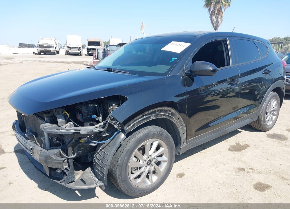 2017 HYUNDAI TUCSON SE VIN: KM8J23A4XHU535077