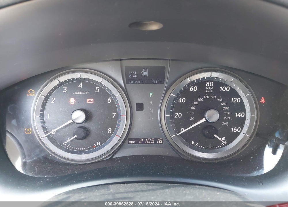 2009 LEXUS ES 350 VIN: JTHBJ46G492324473