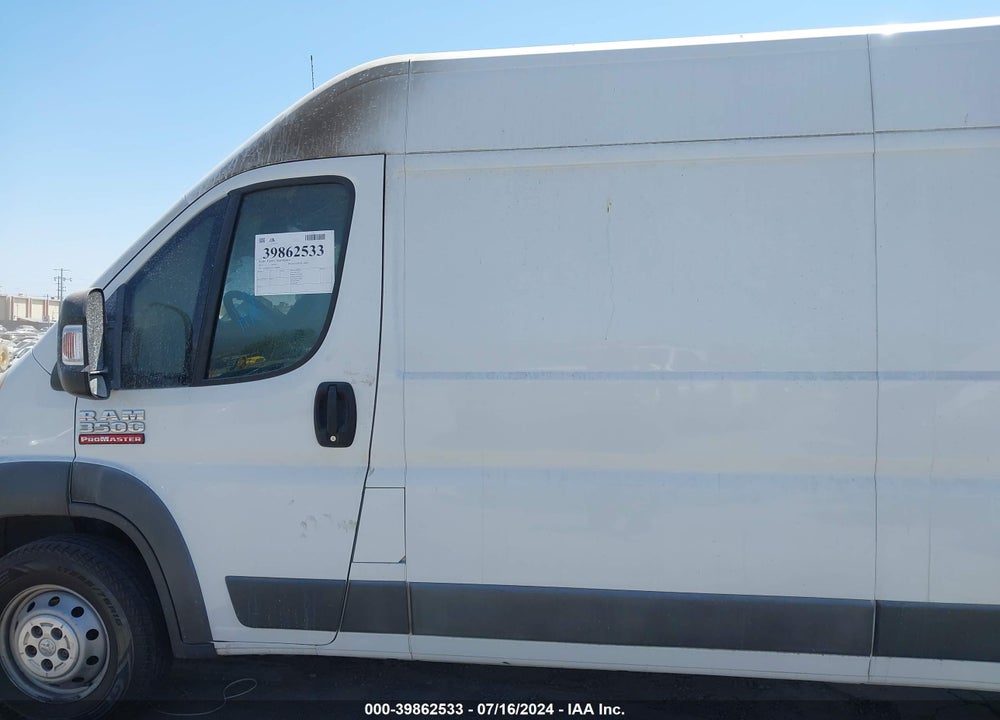 2015 RAM PROMASTER 3500 HIGH ROOF VIN: 3C6URVJDXFE508098