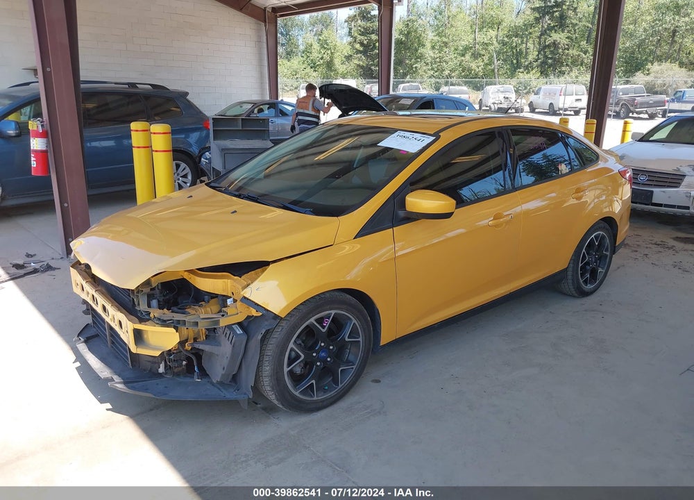2012 FORD FOCUS SE VIN: 1FAHP3F22CL287259