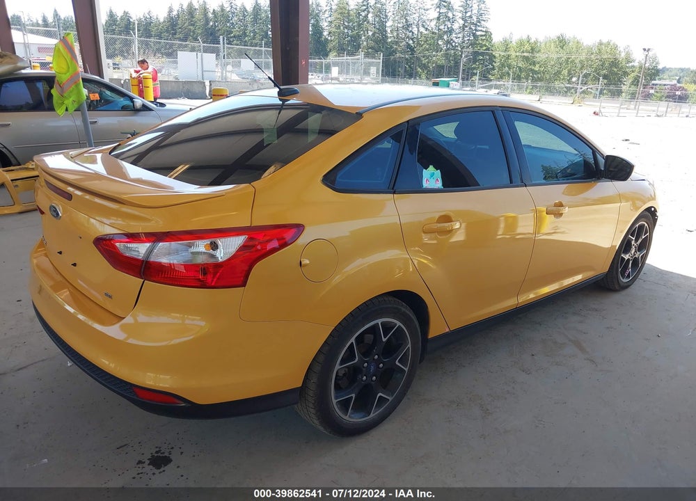2012 FORD FOCUS SE VIN: 1FAHP3F22CL287259