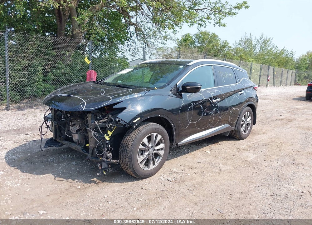 2015 NISSAN MURANO SL VIN: 5N1AZ2MHXFN215947