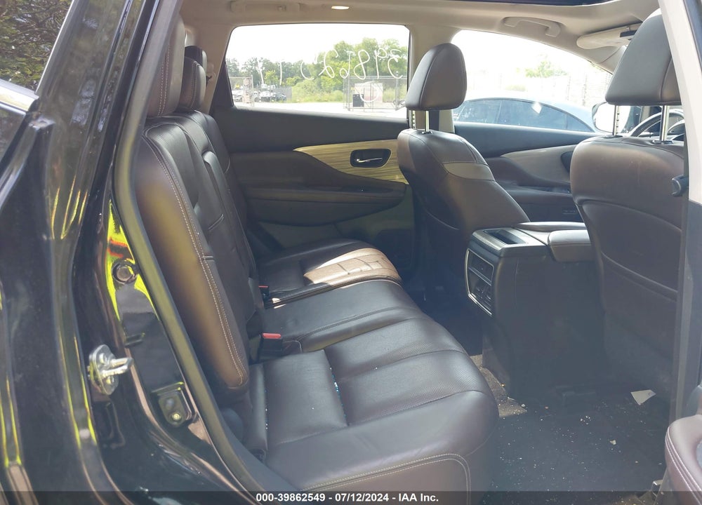 2015 NISSAN MURANO SL VIN: 5N1AZ2MHXFN215947