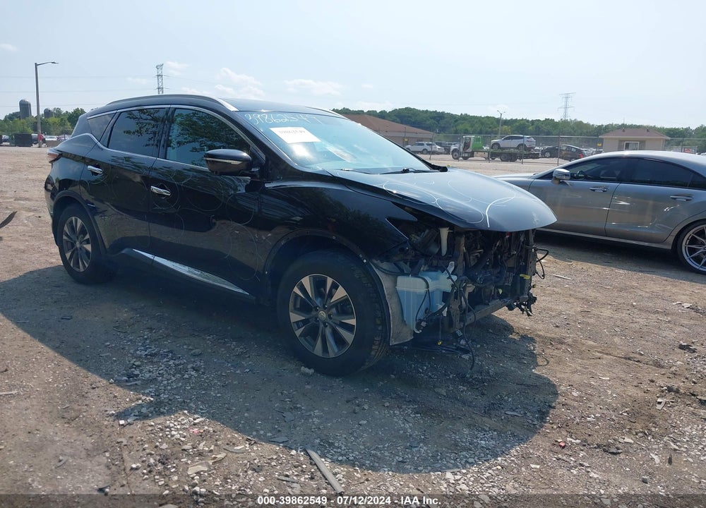 2015 NISSAN MURANO SL VIN: 5N1AZ2MHXFN215947