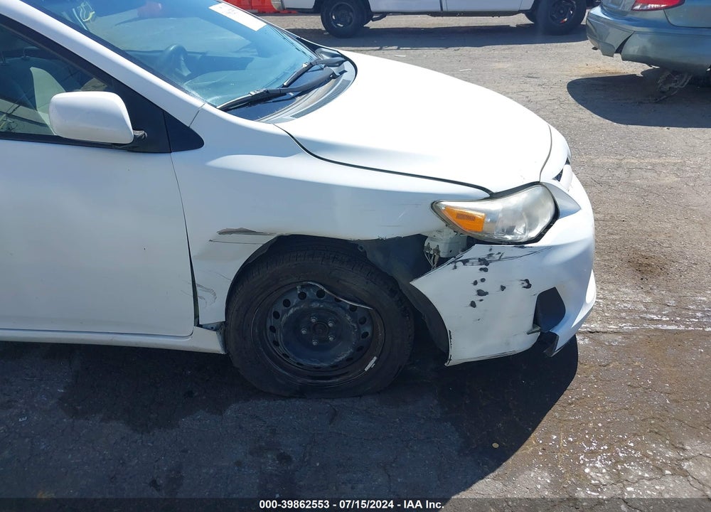 2011 TOYOTA COROLLA LE VIN: 2T1BU4EE1BC628778