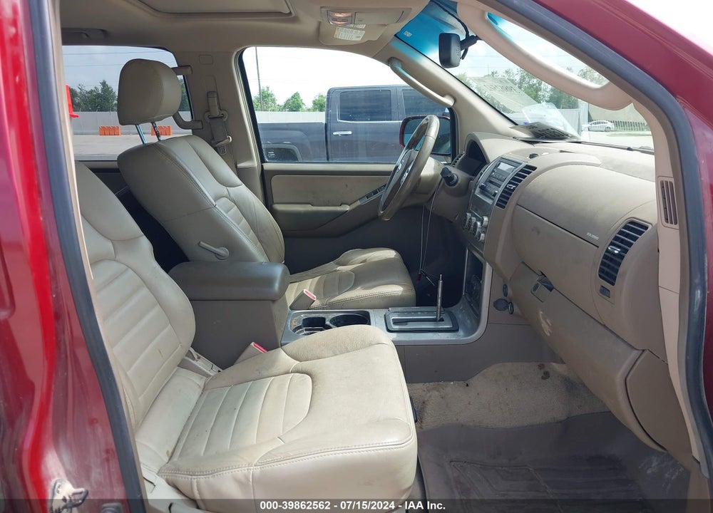 2007 NISSAN PATHFINDER VIN: 5N1AR18W47C642847