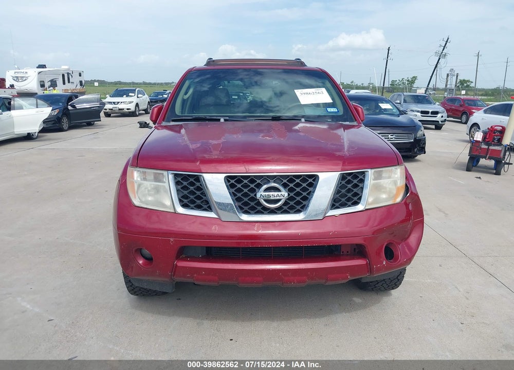 2007 NISSAN PATHFINDER VIN: 5N1AR18W47C642847