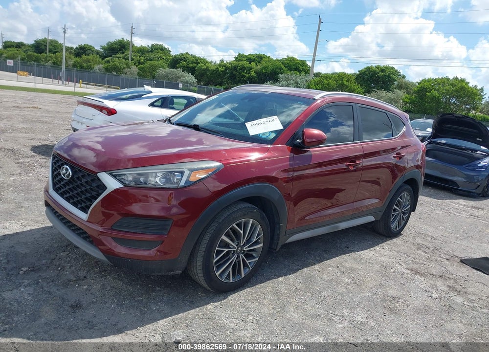 2019 HYUNDAI TUCSON SEL VIN: KM8J33AL5KU993542