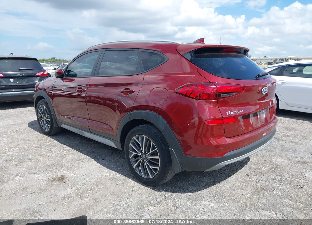 2019 HYUNDAI TUCSON SEL VIN: KM8J33AL5KU993542