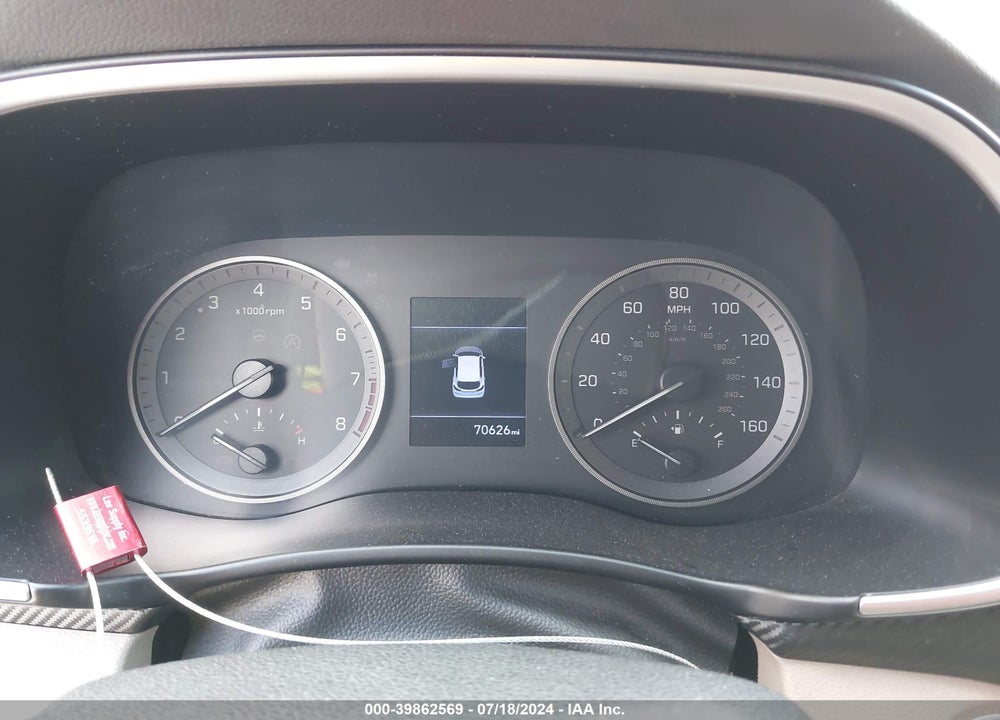 2019 HYUNDAI TUCSON SEL VIN: KM8J33AL5KU993542