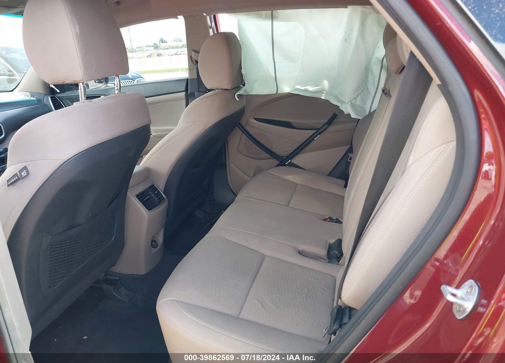 2019 HYUNDAI TUCSON SEL VIN: KM8J33AL5KU993542