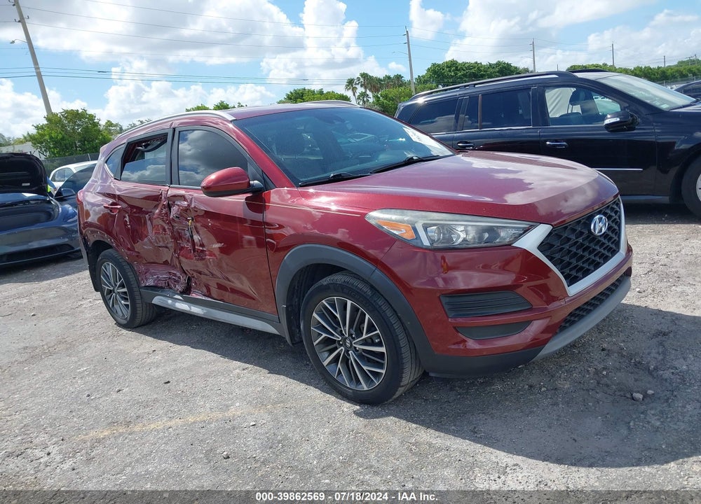 2019 HYUNDAI TUCSON SEL VIN: KM8J33AL5KU993542