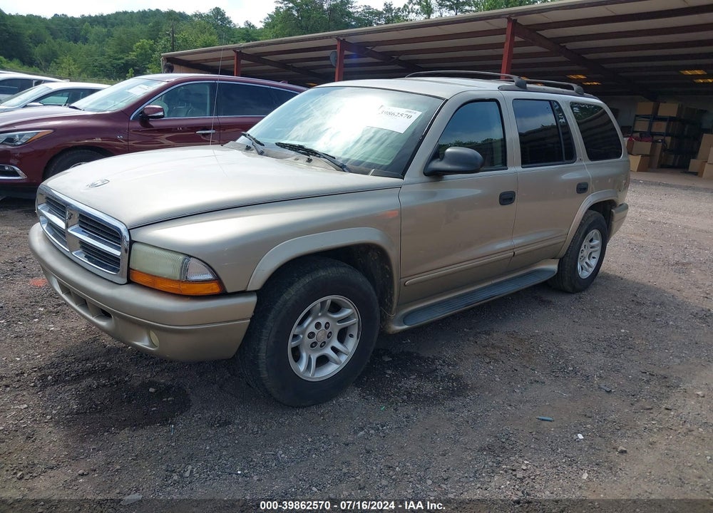 2002 DODGE DURANGO SLT VIN: 1B4HR48N22F219569