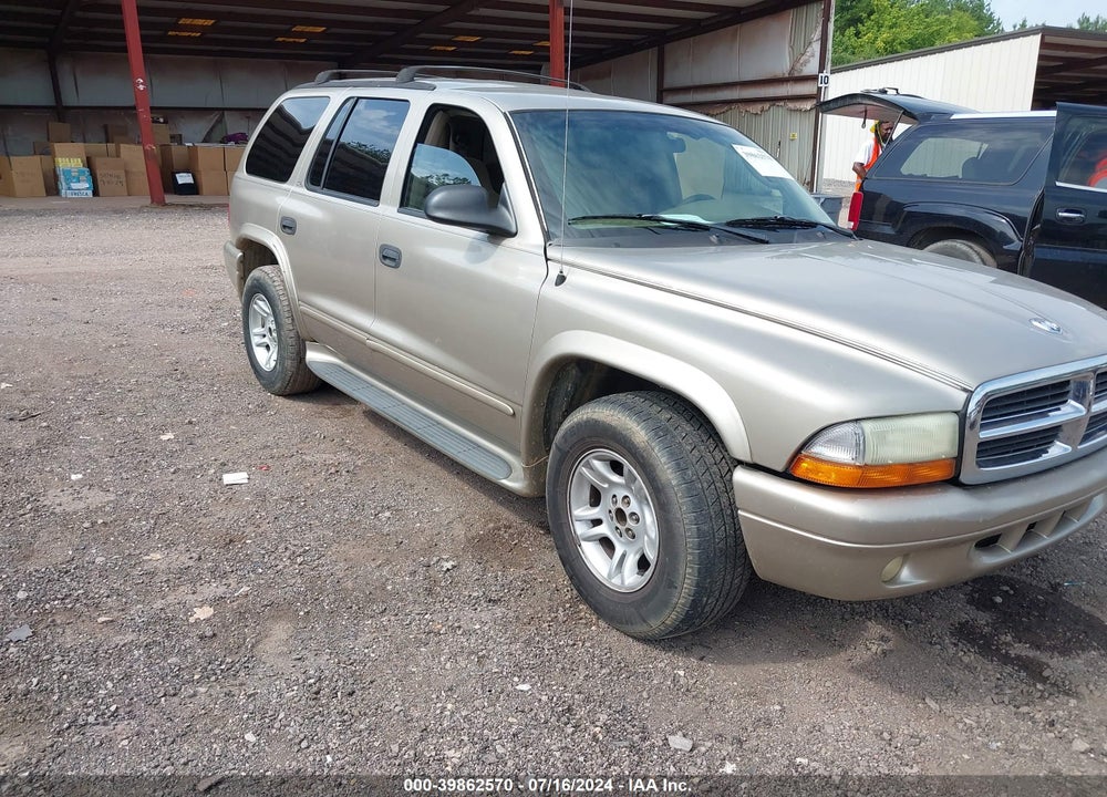 2002 DODGE DURANGO SLT VIN: 1B4HR48N22F219569