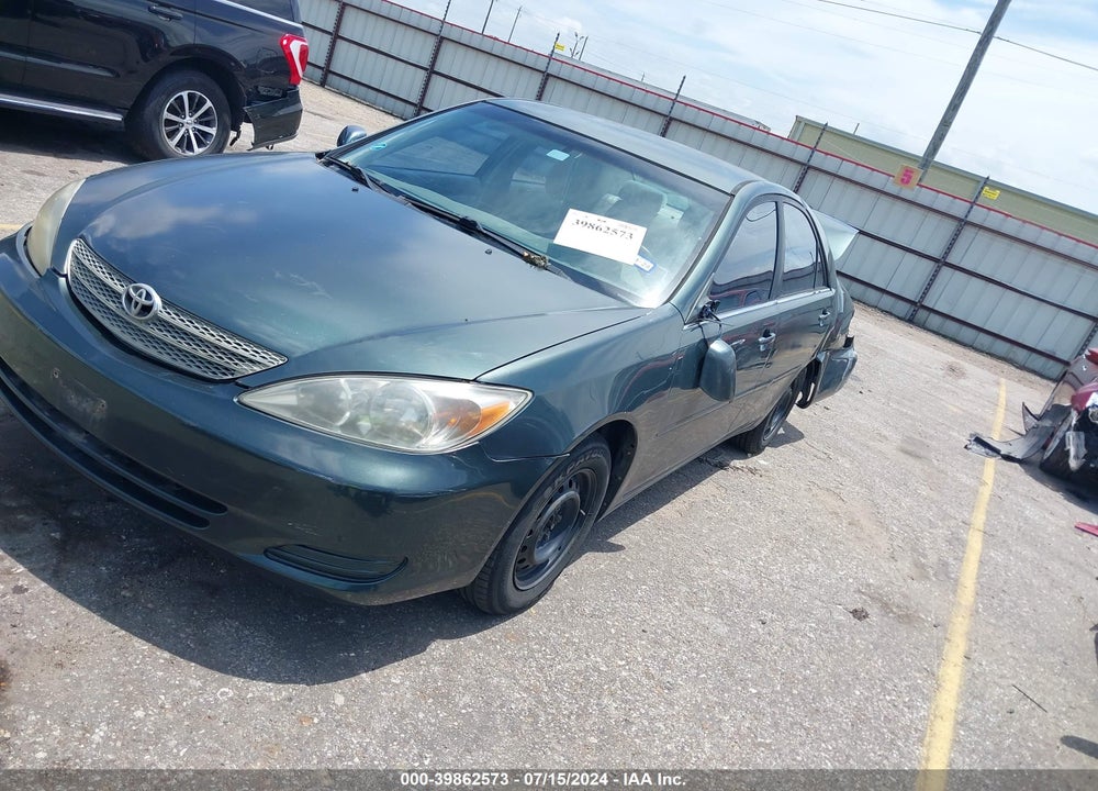 2002 TOYOTA CAMRY LE VIN: JTDBE32K120079207