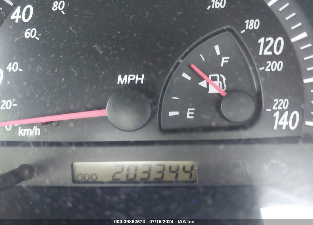 2002 TOYOTA CAMRY LE VIN: JTDBE32K120079207