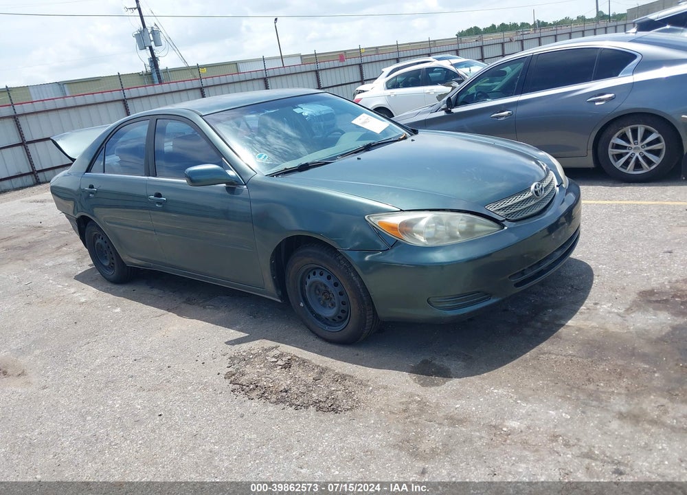 2002 TOYOTA CAMRY LE VIN: JTDBE32K120079207