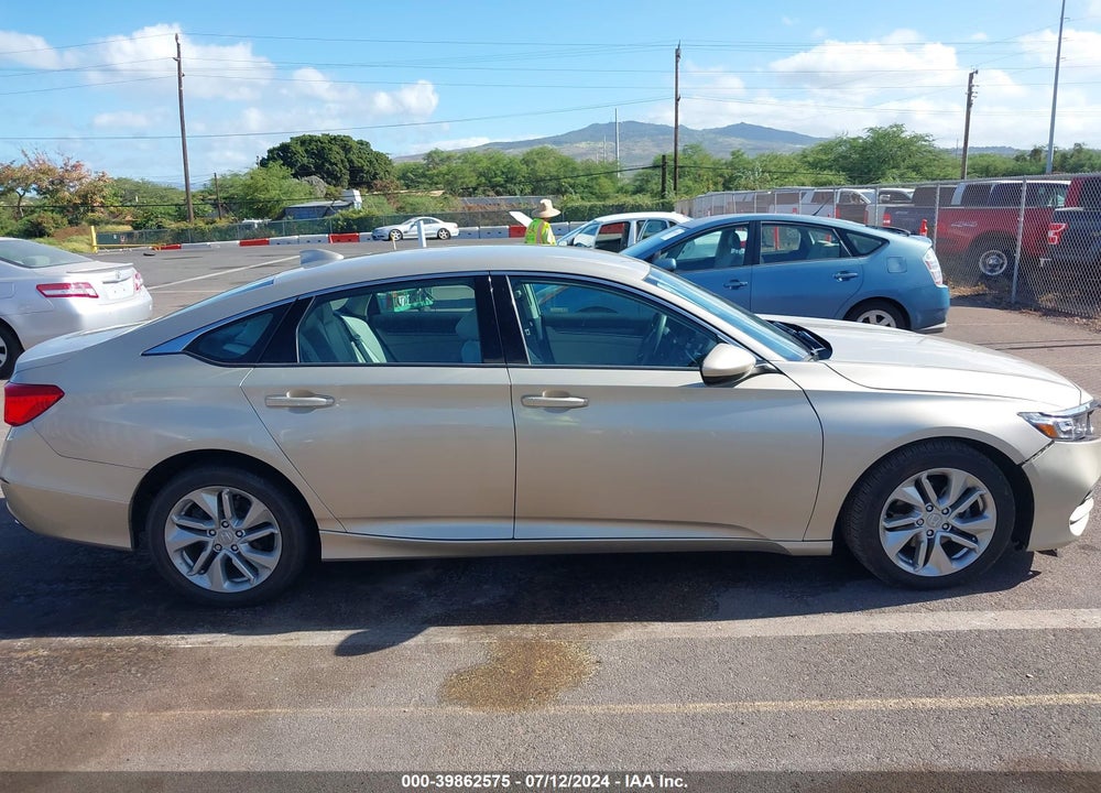 2019 HONDA ACCORD VIN: 1HGCV1F10KA014144