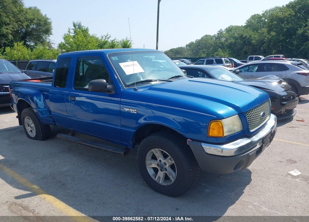2002 FORD RANGER VIN: 1FTZR45E62PA27903