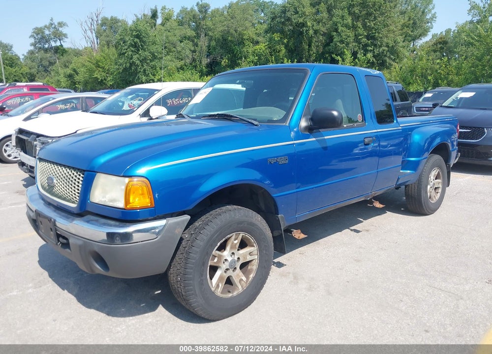 2002 FORD RANGER VIN: 1FTZR45E62PA27903