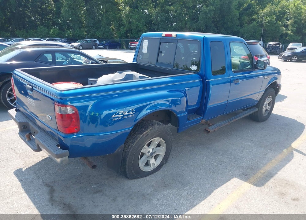 2002 FORD RANGER VIN: 1FTZR45E62PA27903