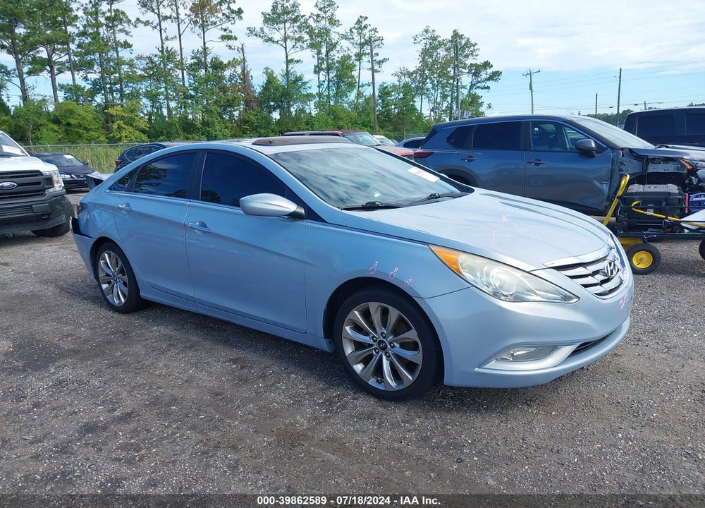 2013 HYUNDAI SONATA SE VIN: 5NPEC4AC1DH675605