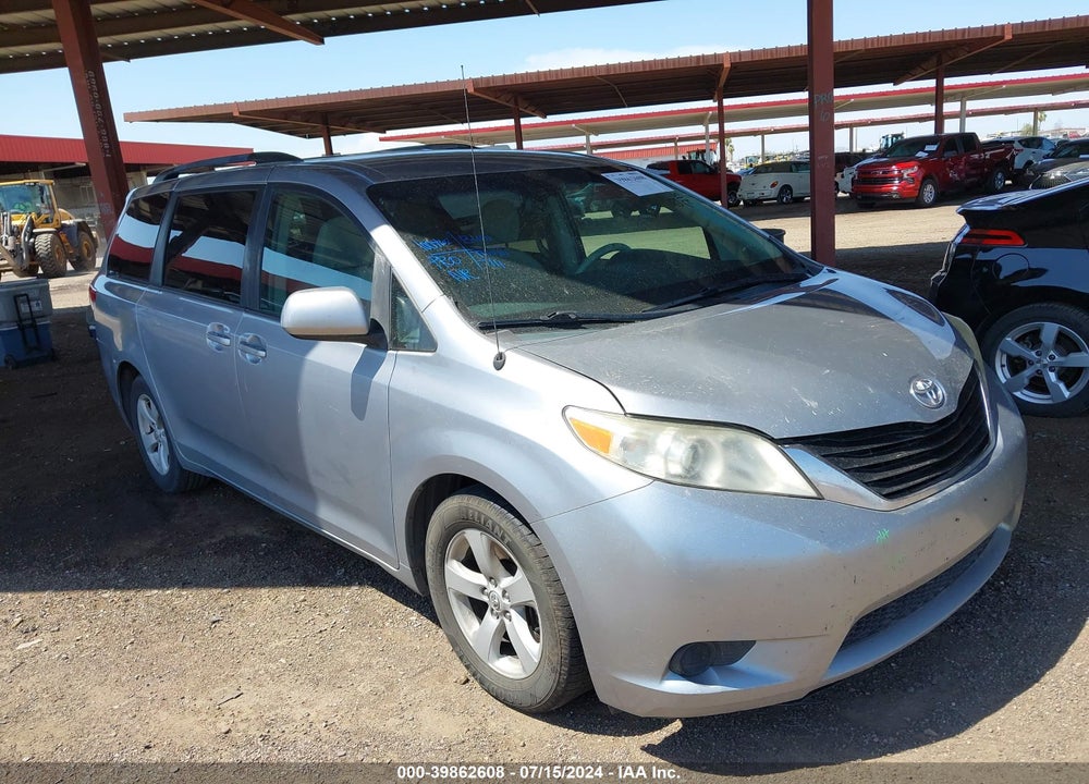 2011 TOYOTA SIENNA LE V6 VIN: 5TDKK3DCXBS150125