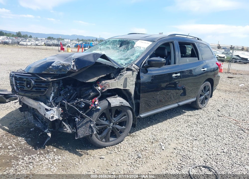 2018 NISSAN PATHFINDER SL VIN: 5N1DR2MM9JC663322