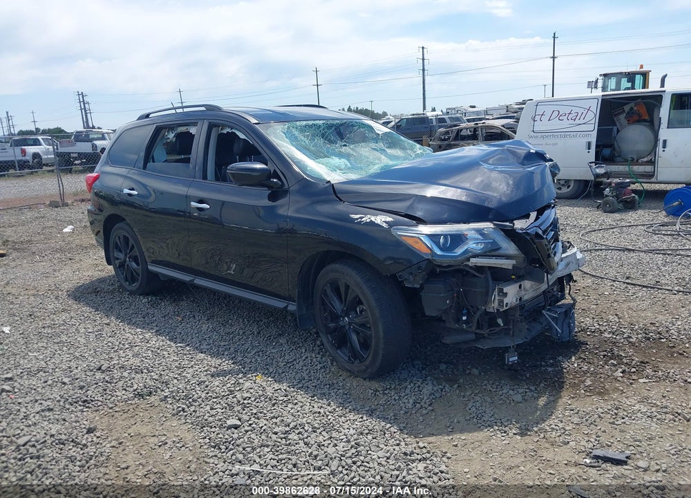 2018 NISSAN PATHFINDER SL VIN: 5N1DR2MM9JC663322
