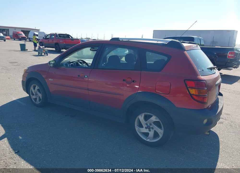 2004 PONTIAC VIBE VIN: 5Y2SL62834Z426644