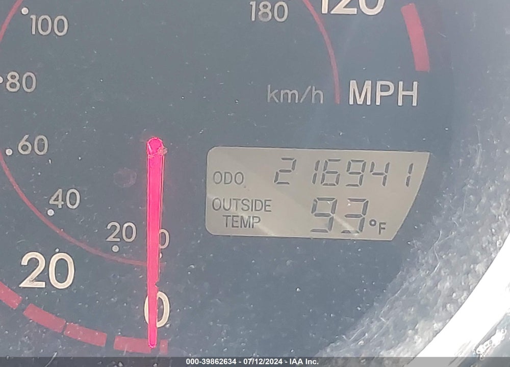 2004 PONTIAC VIBE VIN: 5Y2SL62834Z426644