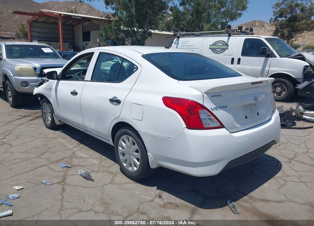 2016 NISSAN VERSA 1.6 S+ VIN: 3N1CN7AP2GL908338