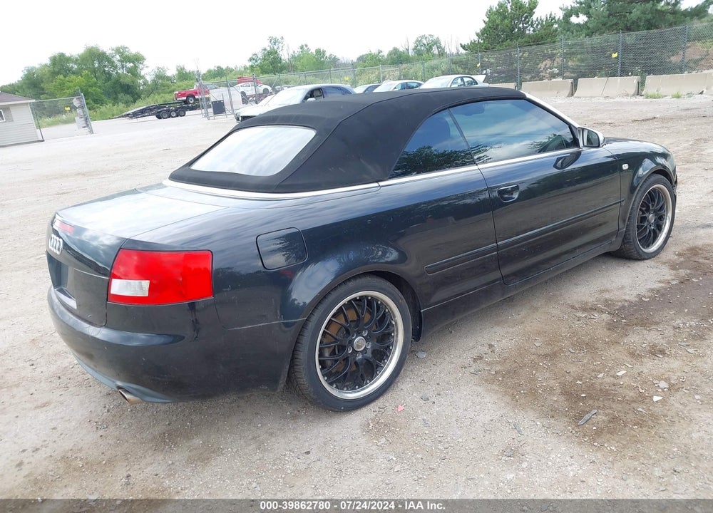 2005 AUDI S4 VIN: WUARL48HX5K900757