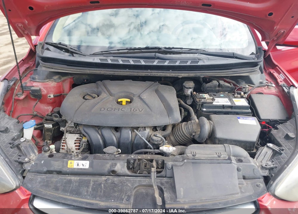 2013 HYUNDAI ELANTRA GLS VIN: KMHDH4AE6DU946917