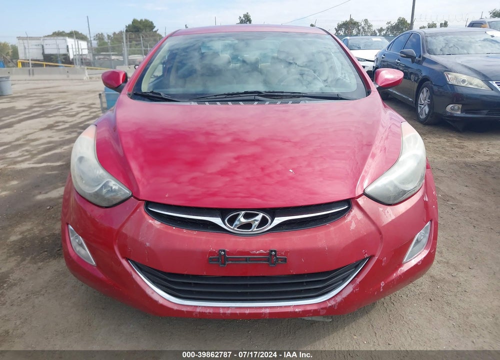 2013 HYUNDAI ELANTRA GLS VIN: KMHDH4AE6DU946917
