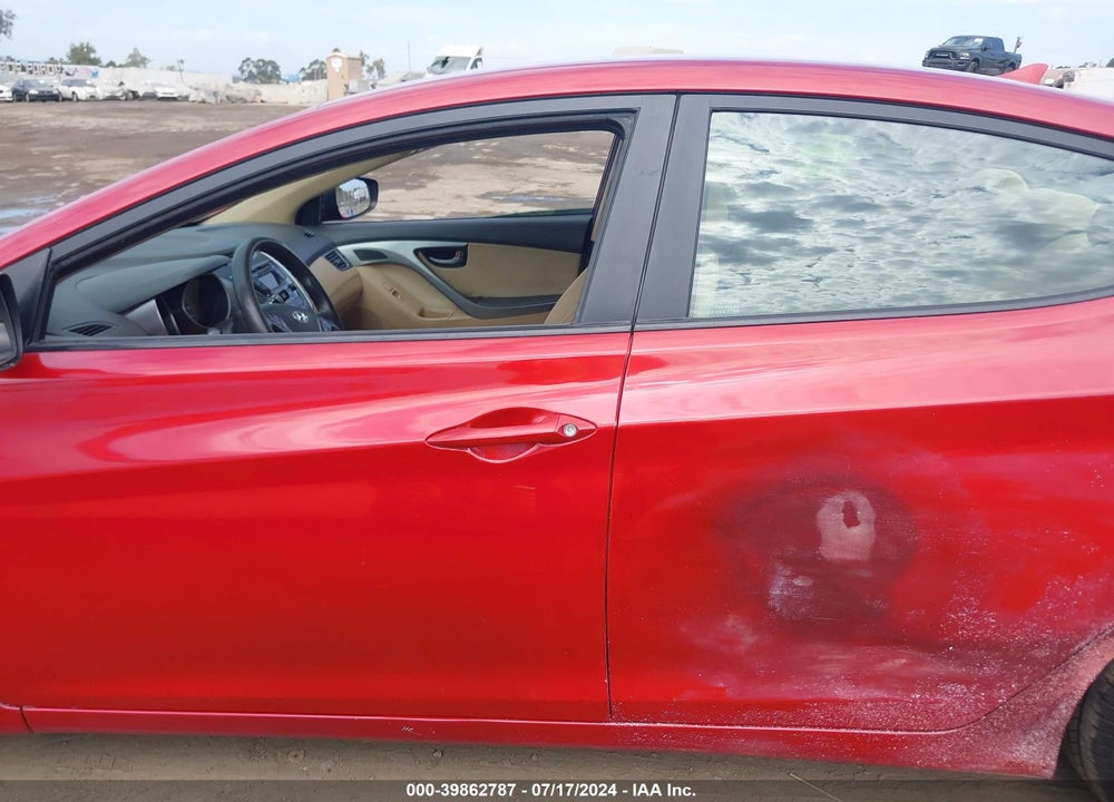 2013 HYUNDAI ELANTRA GLS VIN: KMHDH4AE6DU946917
