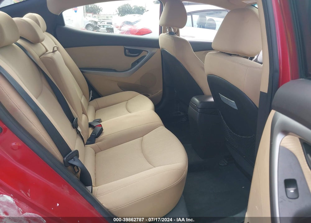 2013 HYUNDAI ELANTRA GLS VIN: KMHDH4AE6DU946917