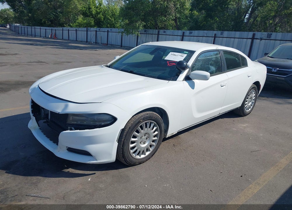 2015 DODGE CHARGER POLICE VIN: 2C3CDXKT9FH796306