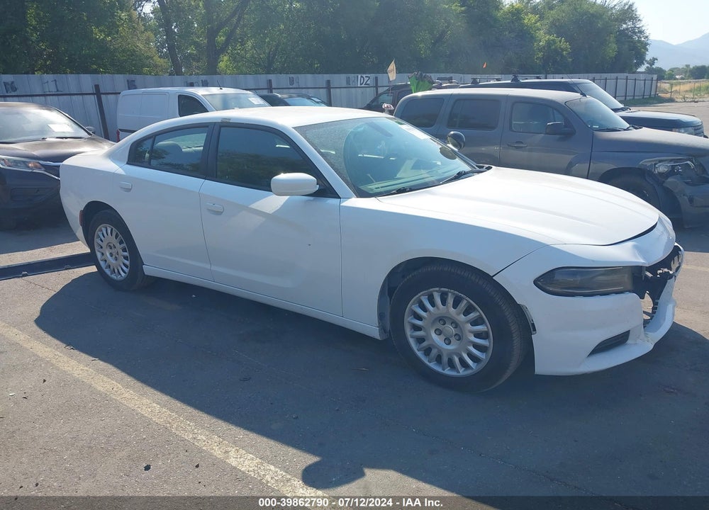 2015 DODGE CHARGER POLICE VIN: 2C3CDXKT9FH796306