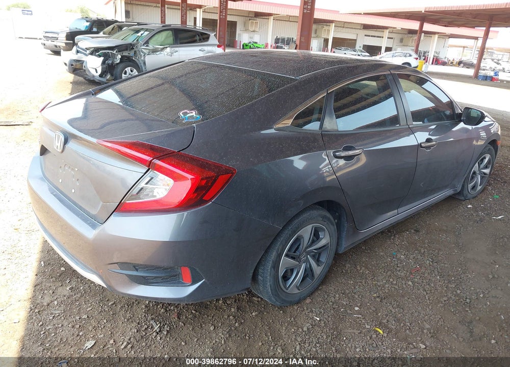 2020 HONDA CIVIC LX VIN: 2HGFC2F67LH560396