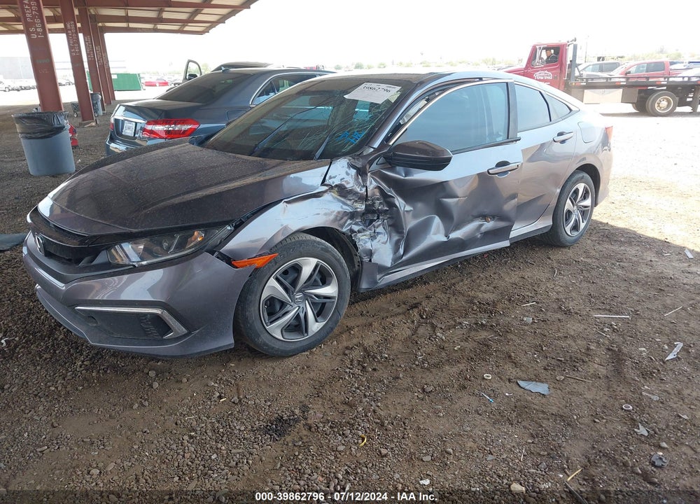 2020 HONDA CIVIC LX VIN: 2HGFC2F67LH560396